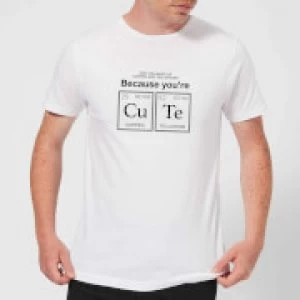 Image of You're CU TE T-Shirt - White - 4XL