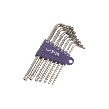 Image of TS Star Key Set - Tamperproof - 7 Piece - 3498 - Laser