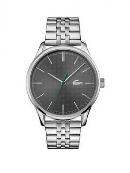 Image of Lacoste Lacostevienna Stainless Steel Bracelet Blue Dial Mens Watch