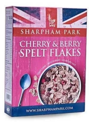 Image of Sharpham Park Cherry and Berry Spelt Flakes 375g (Case of 6)