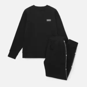 Image of Barbour International Boys' Holburn Tracksuit - Black - L (10-11 Years)