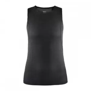 Image of Craft Womens/Ladies Pro Dry Sleeveless Base Layer Top (S) (Black)