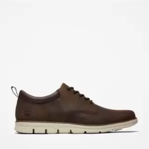 Image of Timberland Bradstreet Leather Oxford For Men In Dark Brown, Size 9