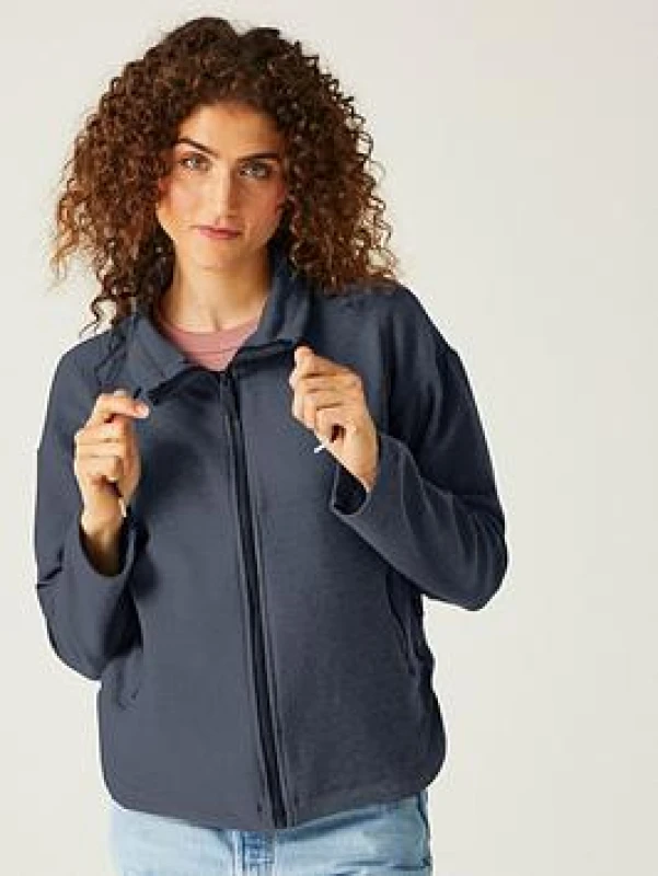 Image of Womens knitted sweater Regatta Ashlynn Bleu Female 36