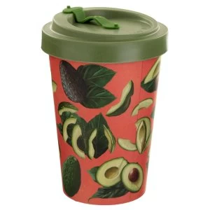 Image of Avocado Reusable Screw Top Bamboo Composite Travel Mug