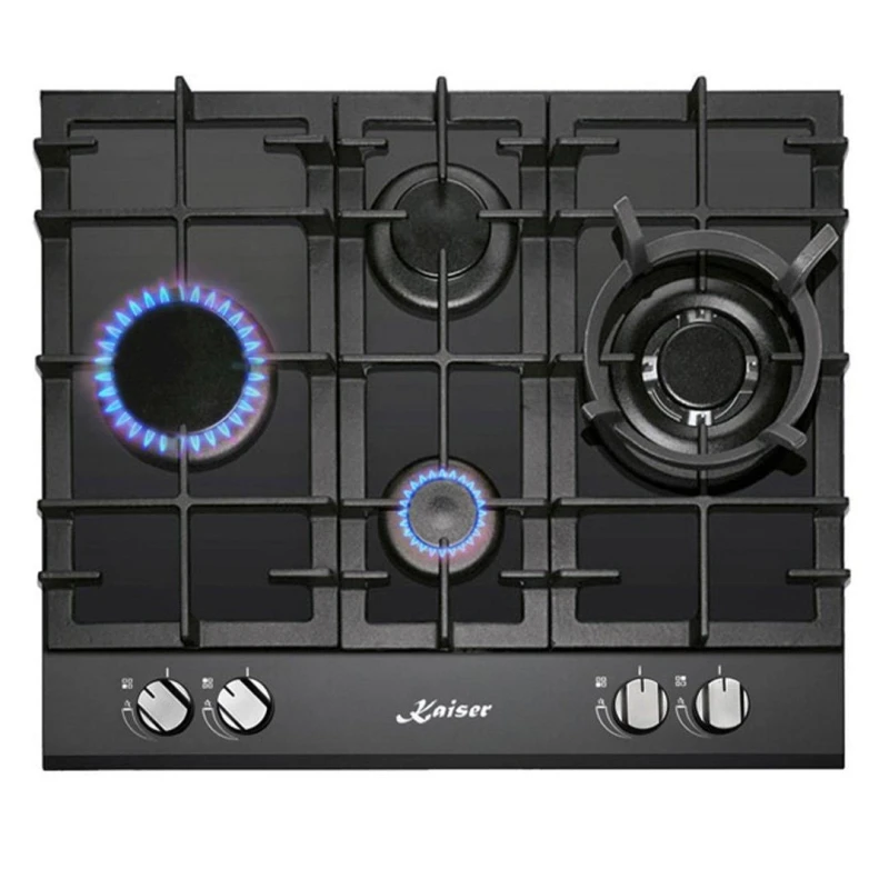 Image of Kaiser Appliances Grand Chef 60cm Gas Hob Black