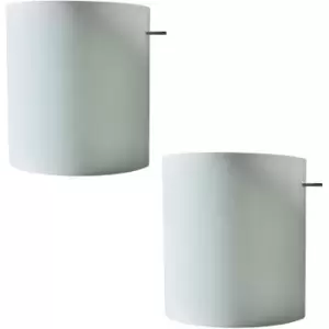Image of Minisun - Modern Curved Wall Light Fitting - Pair