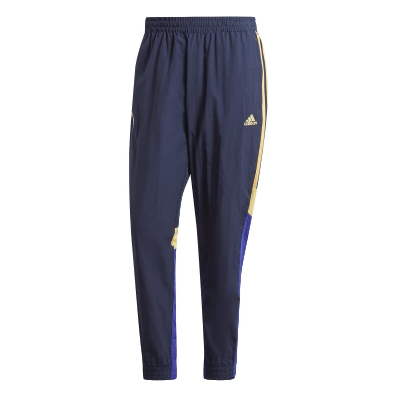 Image of adidas Real Madrid Woven Tracksuit Bottoms - Purple Purple L