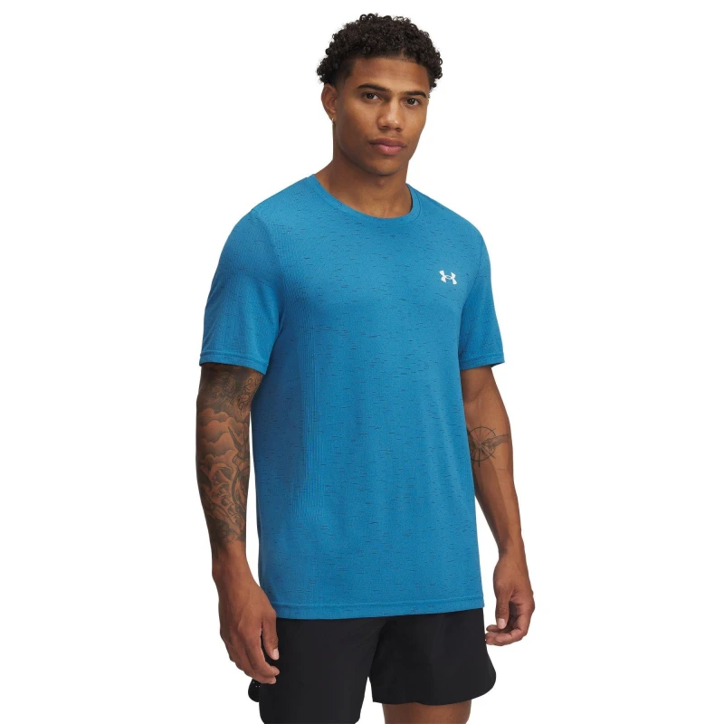 Image of Under Armour Armour UA Vanish Seamless Short Sleeve Mens - Blue Blue S