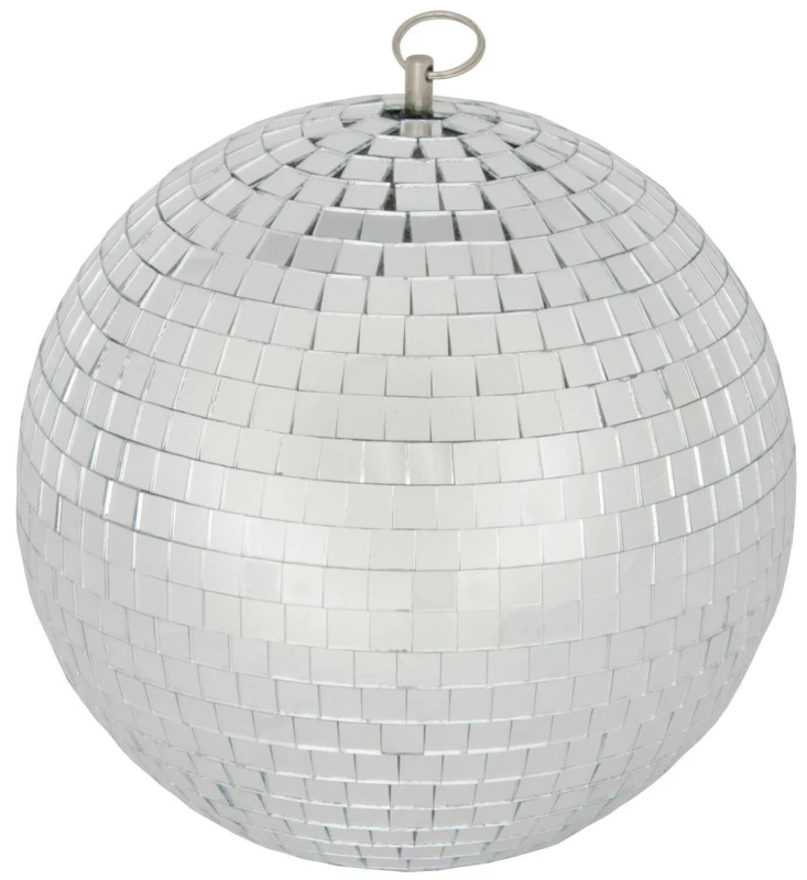 Image of Mirror Ball 30cm 300mm 12" Silver Sparkling Disco Lights Halloween Xmas Party Large A-CAB65206 Mirror Ball