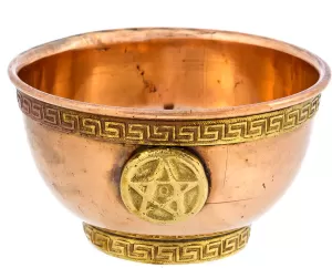 Image of Pentagram Copper Bowl (Small)