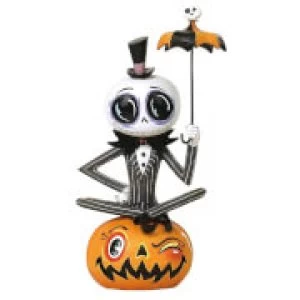 Image of Disney Miss Mindy Nightmare Before Christmas Jack Skellington Statue - 18 cm