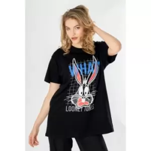 Image of Looney Tunes Womens Bugs Oversized T-Shirt Medium
