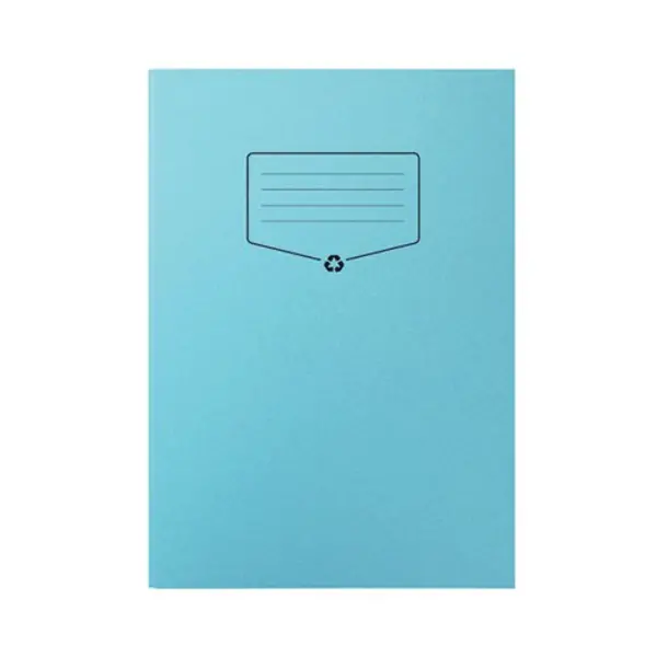 Image of Silvine Silvine Eco Recycled Exercise Book Lined/Margin 64pp A4 (Pack of 10) EXRE105 EXRE105