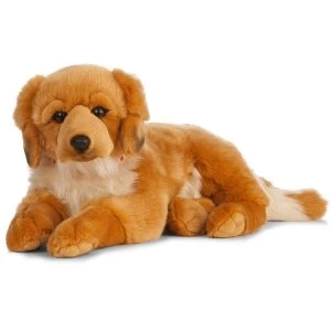 Image of Living Nature Soft Toy - Giant Plush Golden Retriever Dog (60cm)