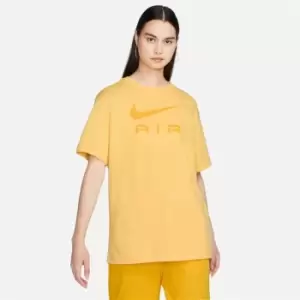 Image of Nike Air Womens T-Shirt - Yellow