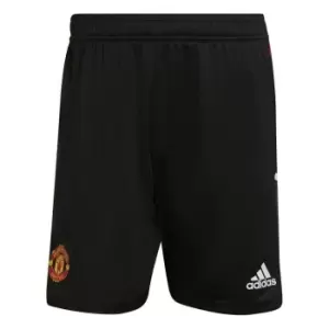 Image of adidas Manchester United Training Shorts 2022 2023 Adults - Black