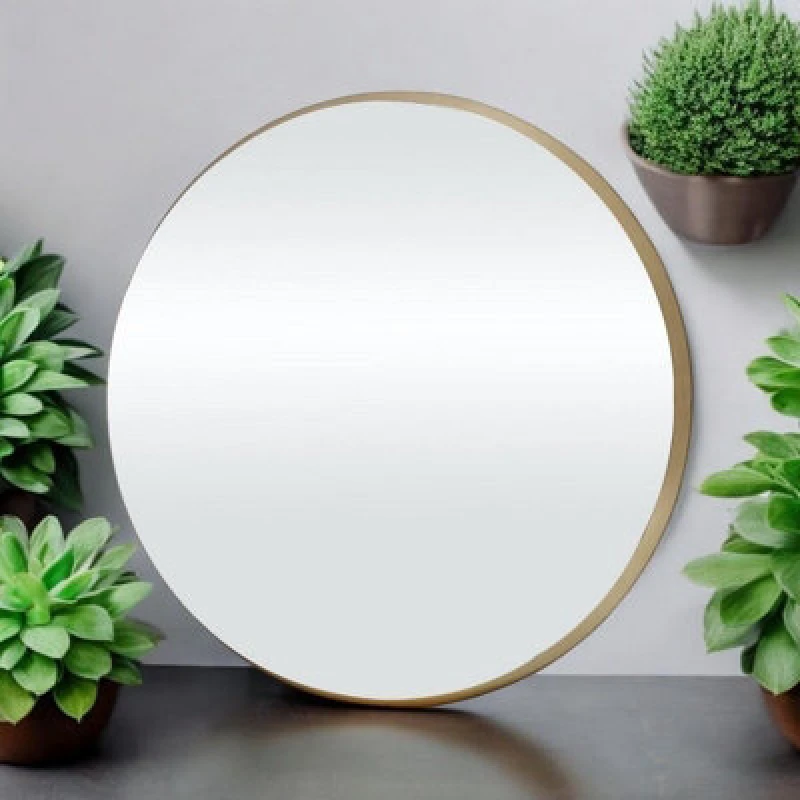 Image of MSL 50X50CM GOLD BEVELLED MIRROR