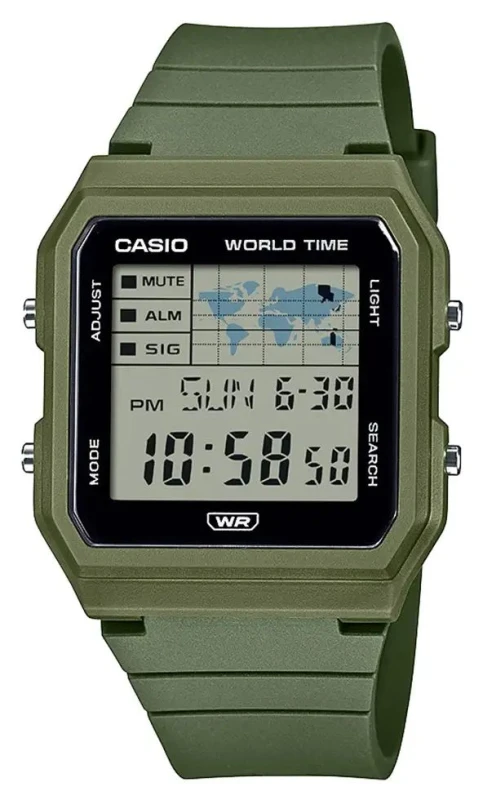 Image of Casio LF-30W-3AEF World Map Multifunction (33.7mm) Digital Watch