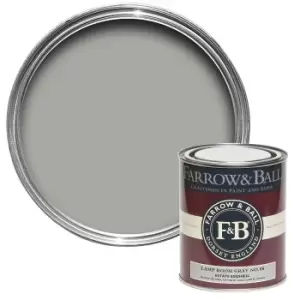 Image of Farrow & Ball Estate Eggshell Paint Lamp Room Gray - 750ml