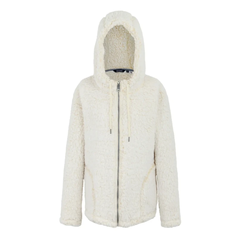 Image of Womens Full Zip Hoodie Regatta Orielle Blanc Female 42