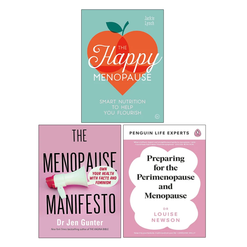 Image of Menopause 3 Books Collection Set - Non Fiction - Paperback Dr. Jennifer Gunter & Jackie Lynch & Gunter Books