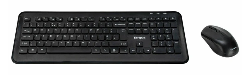 Image of Targus Targus AKM610UK keyboard Mouse included Universal RF Wireless QWERTY English Black AKM610UK