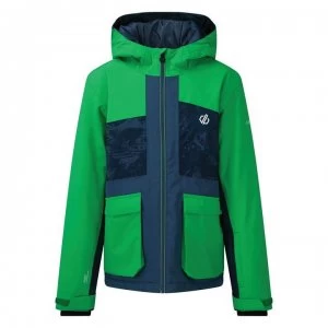 Image of Dare2B Esteem Waterproof Ski Jacket - VivGrn/DkDen