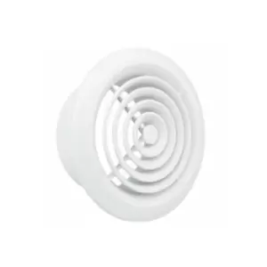 Image of Manrose 150mm Internal Circular Grille - White