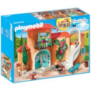 Image of Playmobil Family Fun Summer Villa with Balcony (9420)