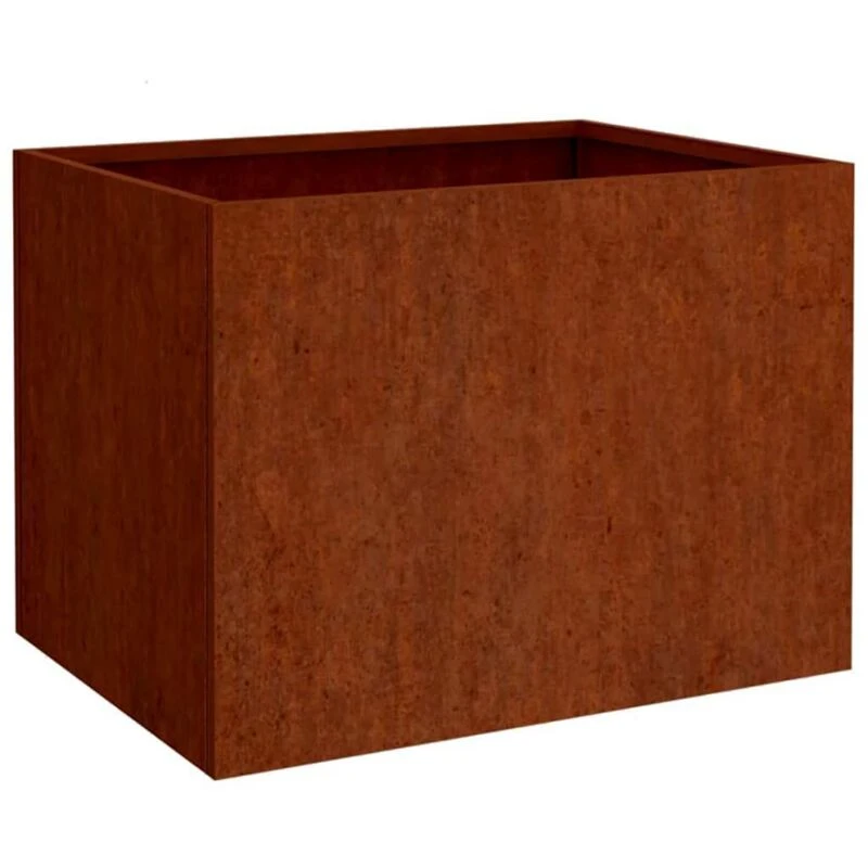 Image of VIDAXL Planter 62x47x46cm Corten Steel Vidaxl 8720287145592