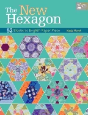 Image of new hexagon 52 blocks to english paper piece
