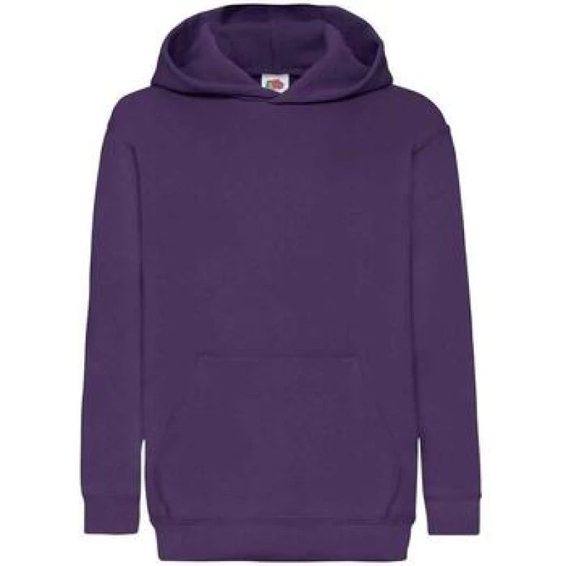 Image of Fruit Of The Loom Classic boys's Children's sweater in Purple