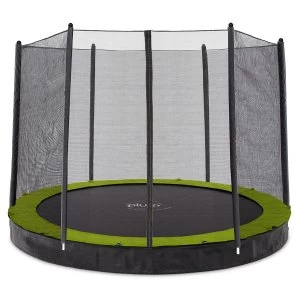 Image of Plum 8ft Circular In Ground Trampoline with Enclosure