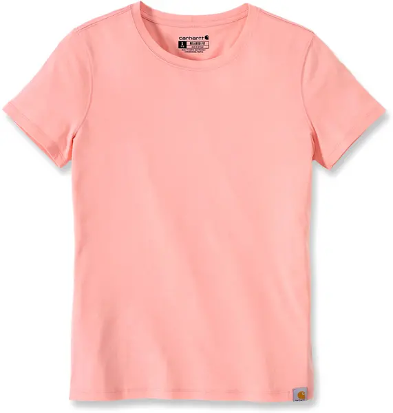 Image of Carhartt Relaxed Fit Lightweight Crewneck Ladies T-Shirt, pink, Size XL for Women
