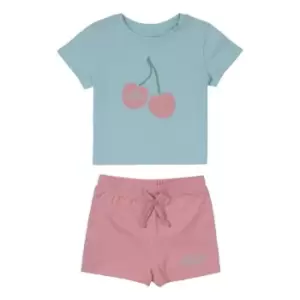 Image of Elle Tee/Short Set Bb99 - Pink