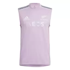 Image of adidas New Zealand All Blacks Training Singlet 2022 2023 Mens - Purple
