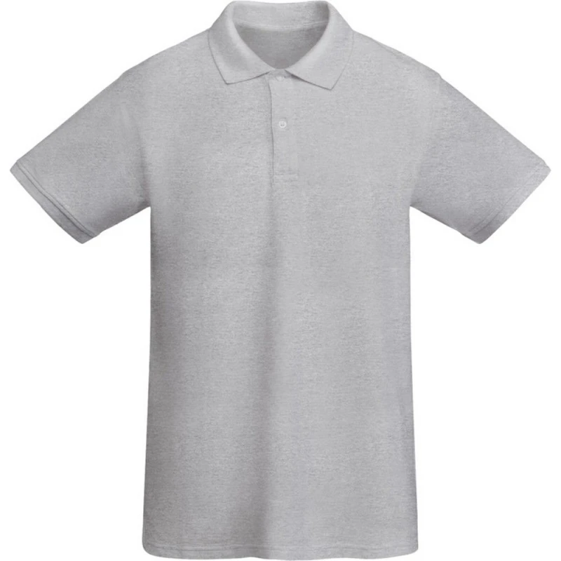 Image of ROLY ROLY Men Prince Short-Sleeved Polo Shirt in Grey Size: Small Grey S Male 5063527537430