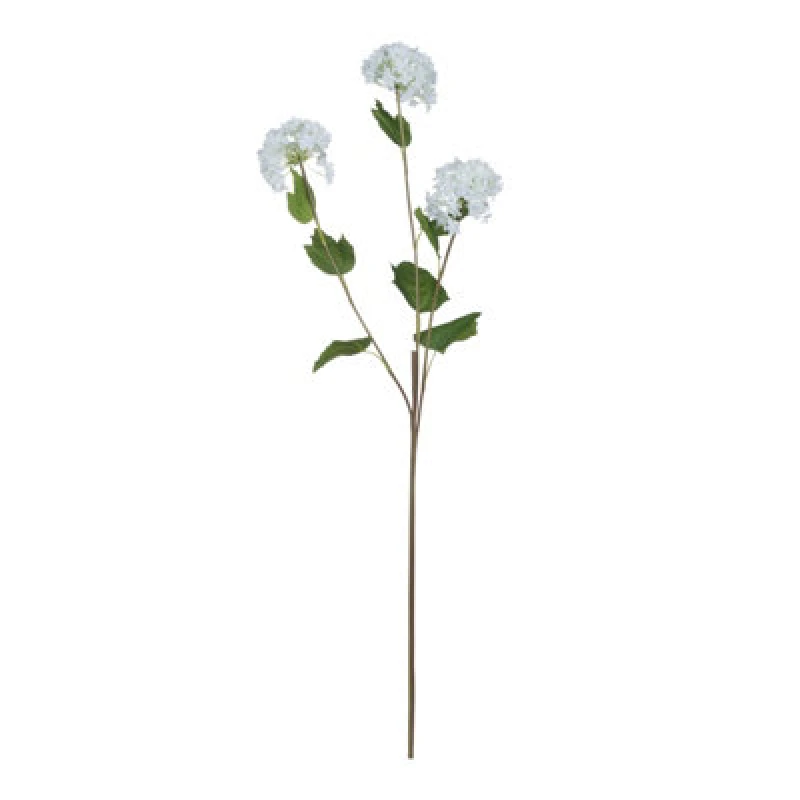 Image of Hill Interiors Artificial Viburnum Opulus White/green (One Size)