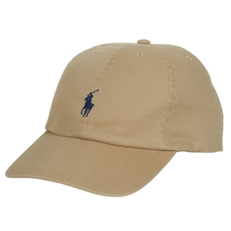Image of Polo Ralph Lauren Kids Polo Player Cap in Cotton beige Baby ONE SIZE