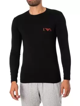 Image of Lounge Chest Logo Longsleeved T-Shirt