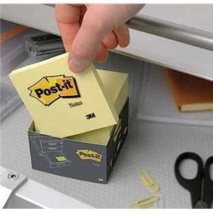 Image of Post it Value Dispenser Pack Notepad 76mm x 76mm 100 Sheets Per Pad
