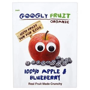 Image of Googly Fruit Made Crunchy - Apple and Blueberry