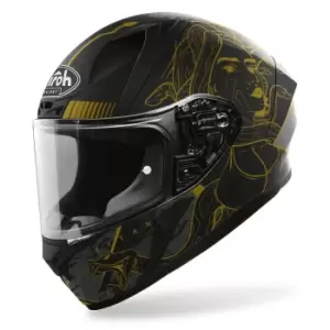 Image of Airoh Valor Titan Helmet, black-gold, Size S, black-gold, Size S