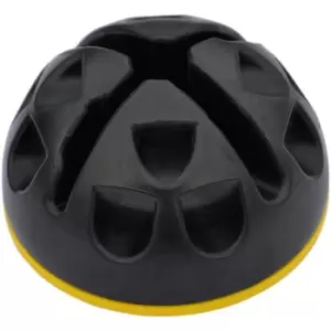Image of Precision Training Agility Dome (One Size) (Black/Yellow)