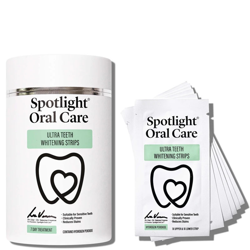 Image of Spotlight Oral Care 7 Day Ultra Teeth Whitening Strips and Paste 210g