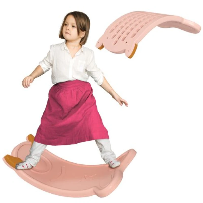 Image of AIYAPLAY Balance Board for Kids Balance Training & Sensory Play, Pink 331-076V00PK