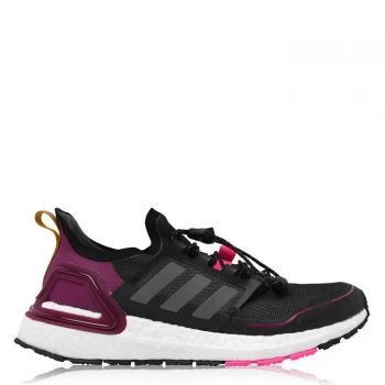 Image of adidas UltraBoost Winter RDY Ladies Running Shoes - Black/Purple