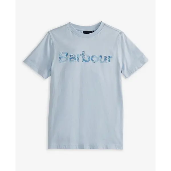 Image of Barbour Boys' Cornwall T-Shirt - Blue 7 - 8 Years