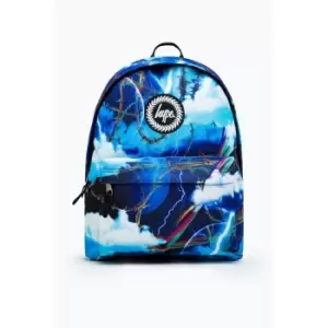 Image of Hype Lightning Backpack (One Size) (Blue/White)